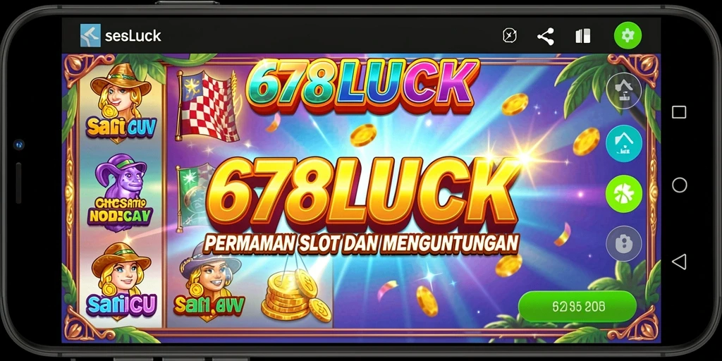 Tampilan menarik dari gameplay Slot di 678LUCK.
