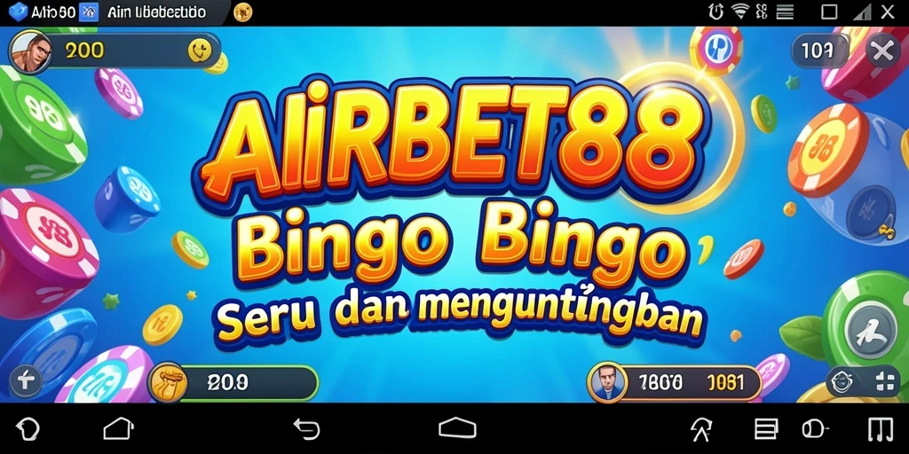 Screenshot gameplay AIRBET88 menampilkan suasana seru permainan Bingo.