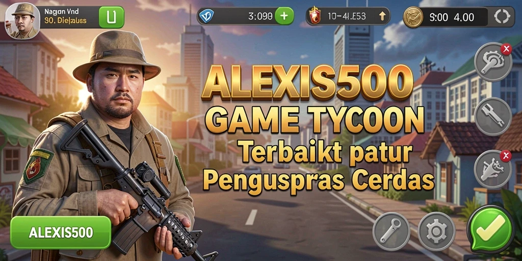 Tangkapan layar ALEXIS500 menunjukkan gameplay seru dan menarik.