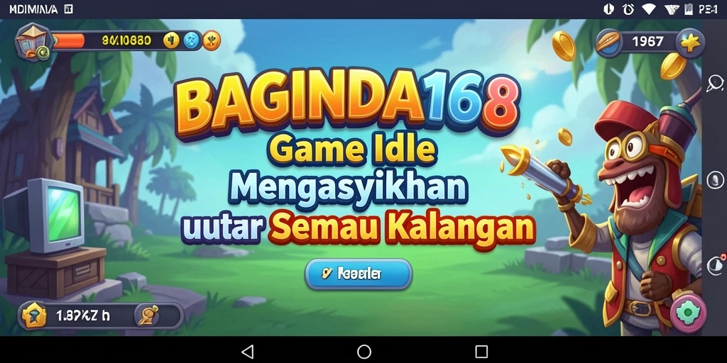 Tampilan gameplay menarik dan penuh warna dari BAGINDA168.
