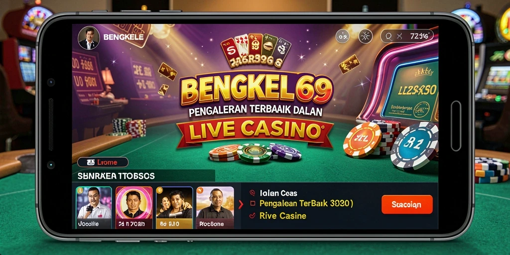 Gameplay menarik dari BENGKEL69 dengan dealer profesional live.