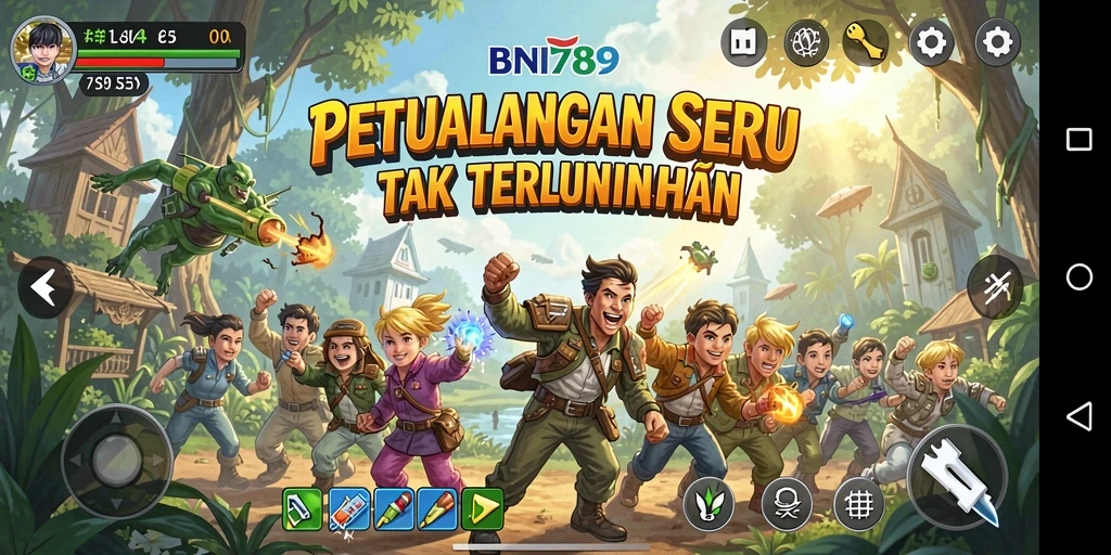Gameplay BNI789 yang seru dan menantang untuk para petualang.