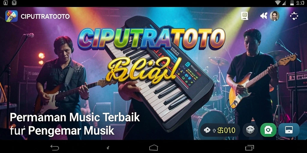 Tampilan gameplay <strong>CIPUTRATOTO</strong> dengan interaksi musik yang menarik.