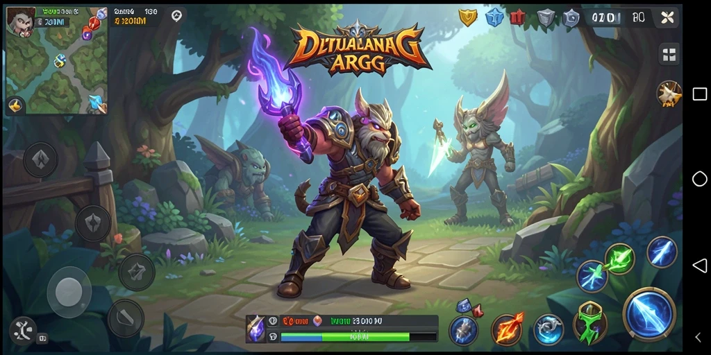 Gameplay seru di dunia fantasi D200M.