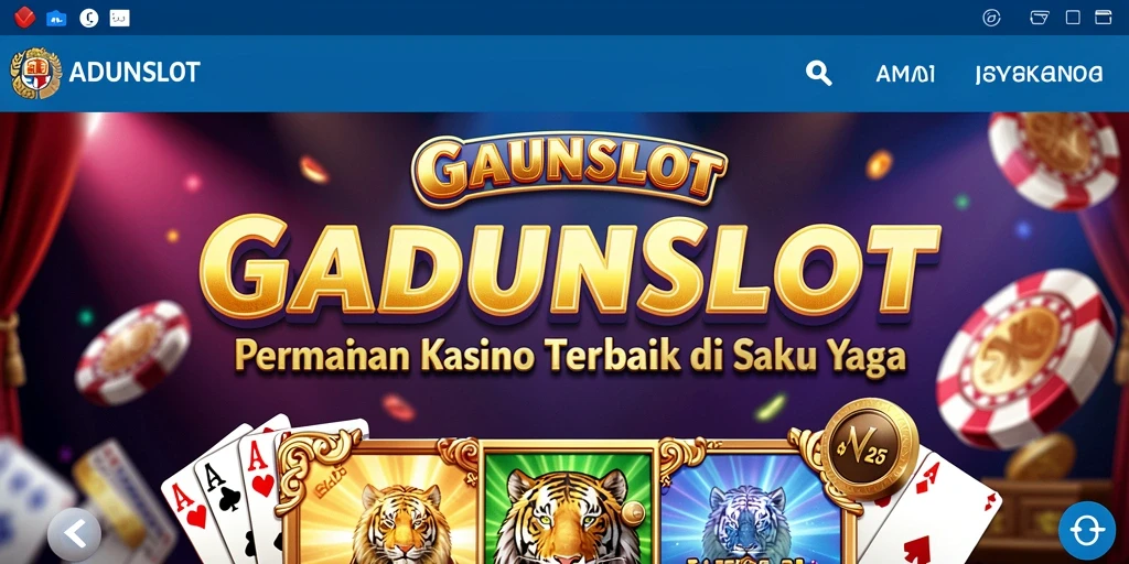 Tampilan menarik dari permainan GADUNSLOT yang menyenangkan.