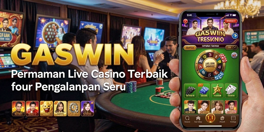 Screenshot dari gameplay seru di game Live Casino GASWIN.