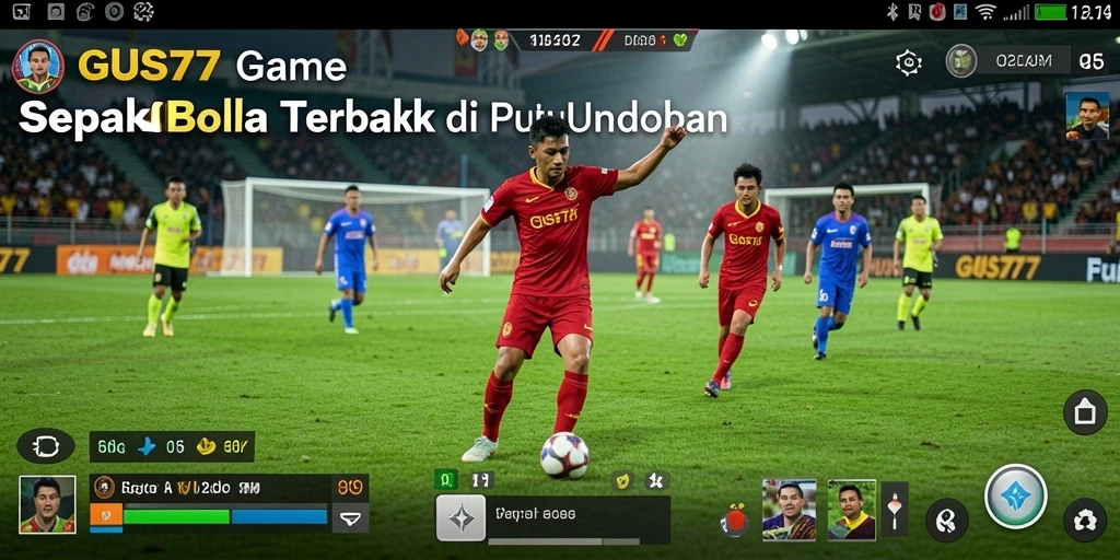 Tampilan gameplay GUS77 yang menegangkan dan realistis saat pertandingan berlangsung.