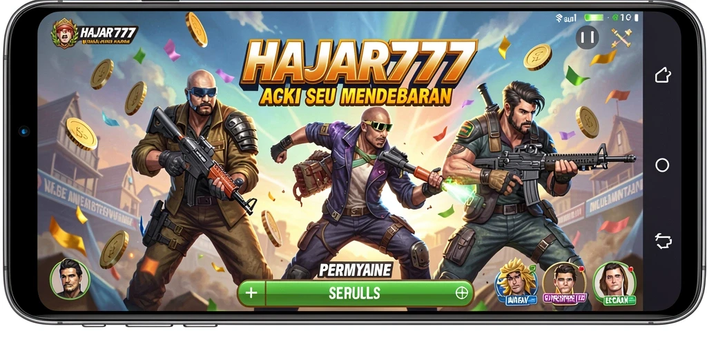 Tampilan gameplay mendebarkan di <strong>HAJAR777</strong>.