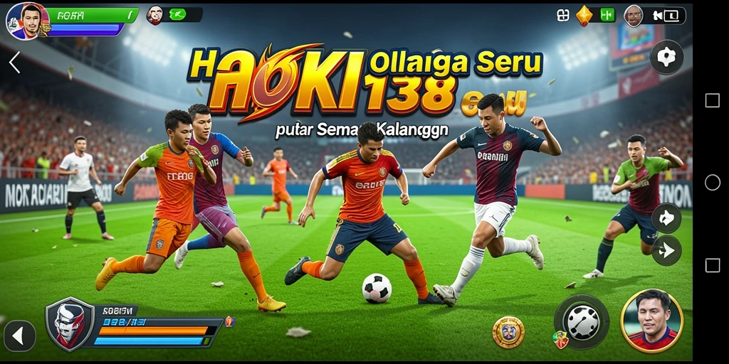 Tangkapan layar HOKI138 menunjukkan momen seru dalam permainan olahraga.