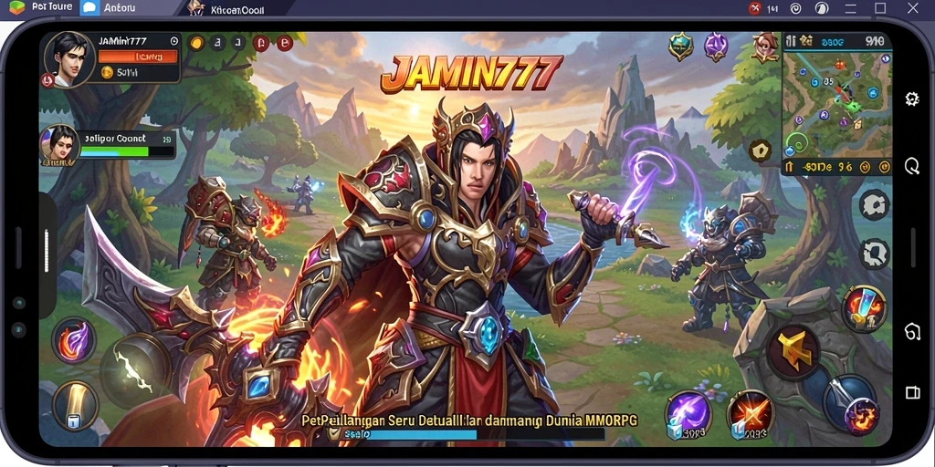 Tangkap momen seru dalam gameplay <strong>JAMIN777</strong> yang menawan.