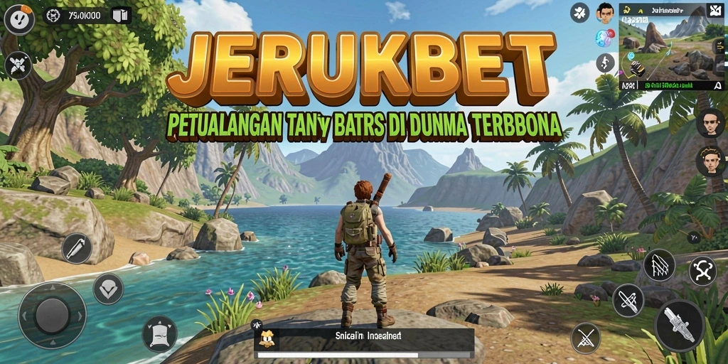 Tampilan gameplay JERUKBET di dunia terbuka yang menakjubkan.