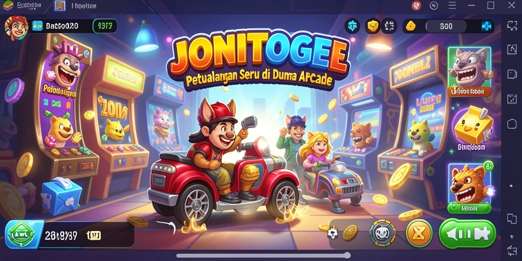 Tampilan menarik dari gameplay JONITOGEL yang penuh aksi.