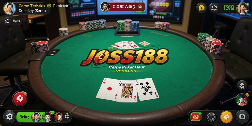 Tampilan gameplay real-time JOSS188 yang memukau.