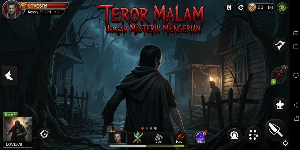 Gameplay mencekam dalam suasana Horror yang menakutkan.