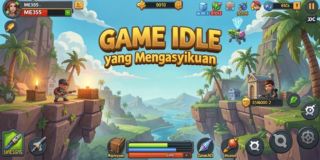 Tampilan gameplay <strong>ME355</strong> yang menarik dan menawan.