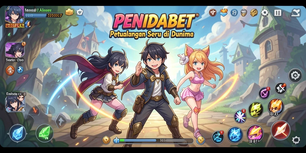 Tampilan gameplay PENIDABET yang menarik dan penuh aksi.